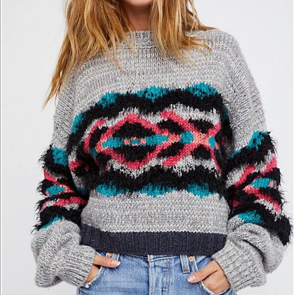 Free people I Heart You Sweater